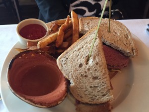 Corned Beef Sandwich at Lahinch